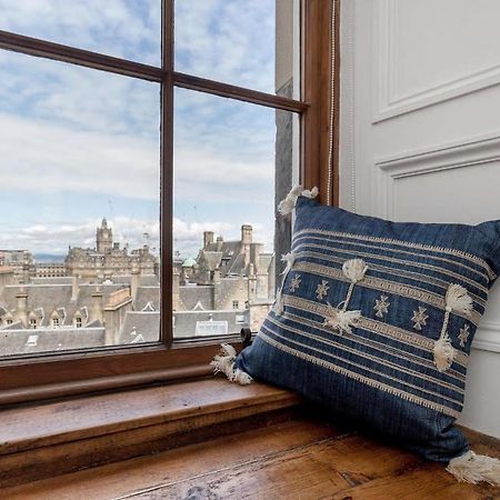 Apartament Stunning Panoramic Views: Heart Of The Royal Mile Edynburg Zewnętrze zdjęcie